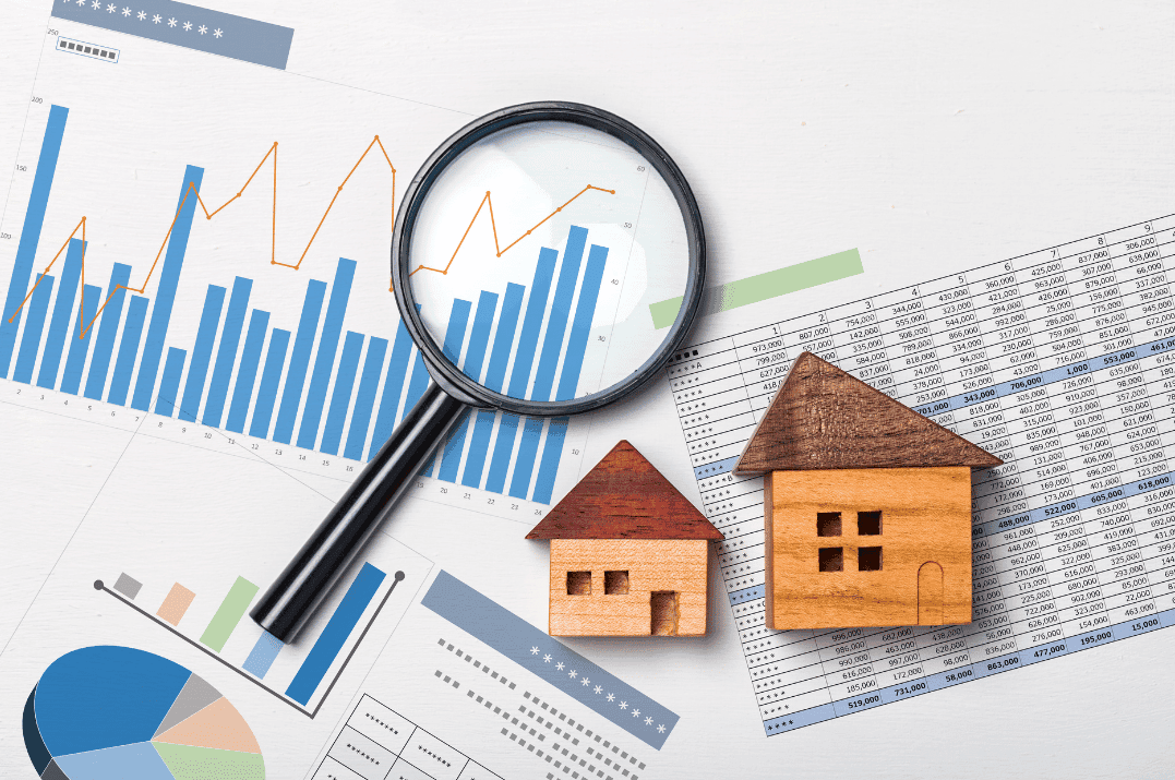 Real estate business planning analysis showing efficiency metrics and workflow optimization